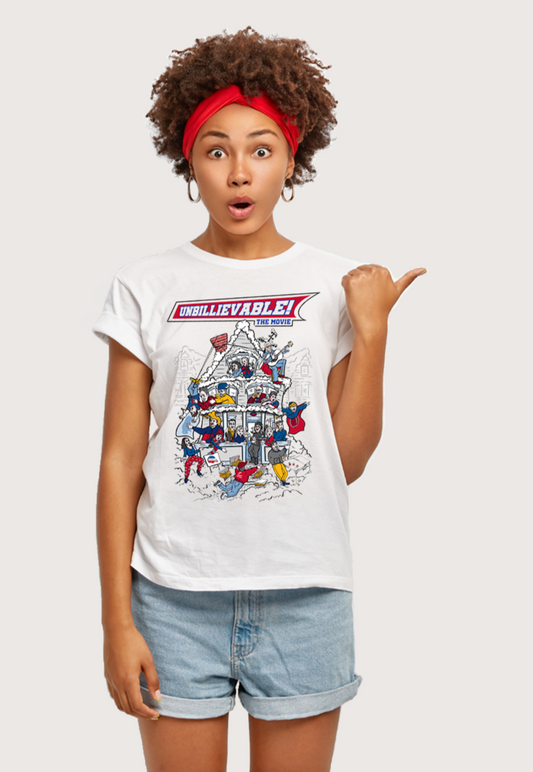 UNBILLIEVABLE! Limited Edition MOVIE POSTER T-SHIRT